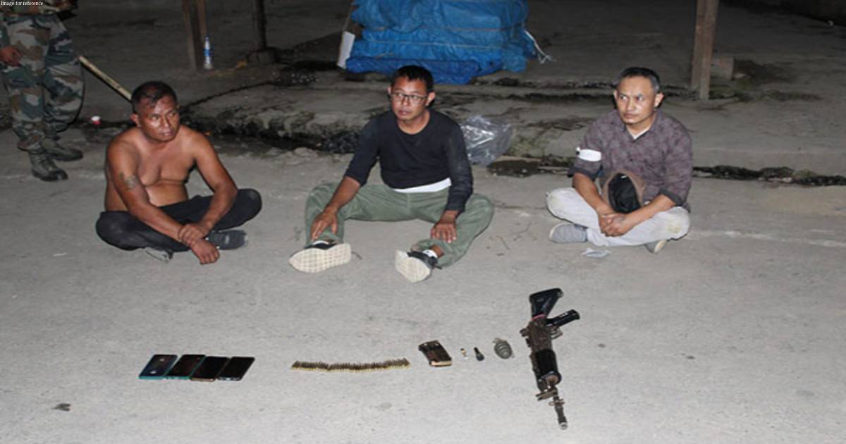 Army apprehends 3 miscreants in strife-torn Manipur, recovers arms, ammunition